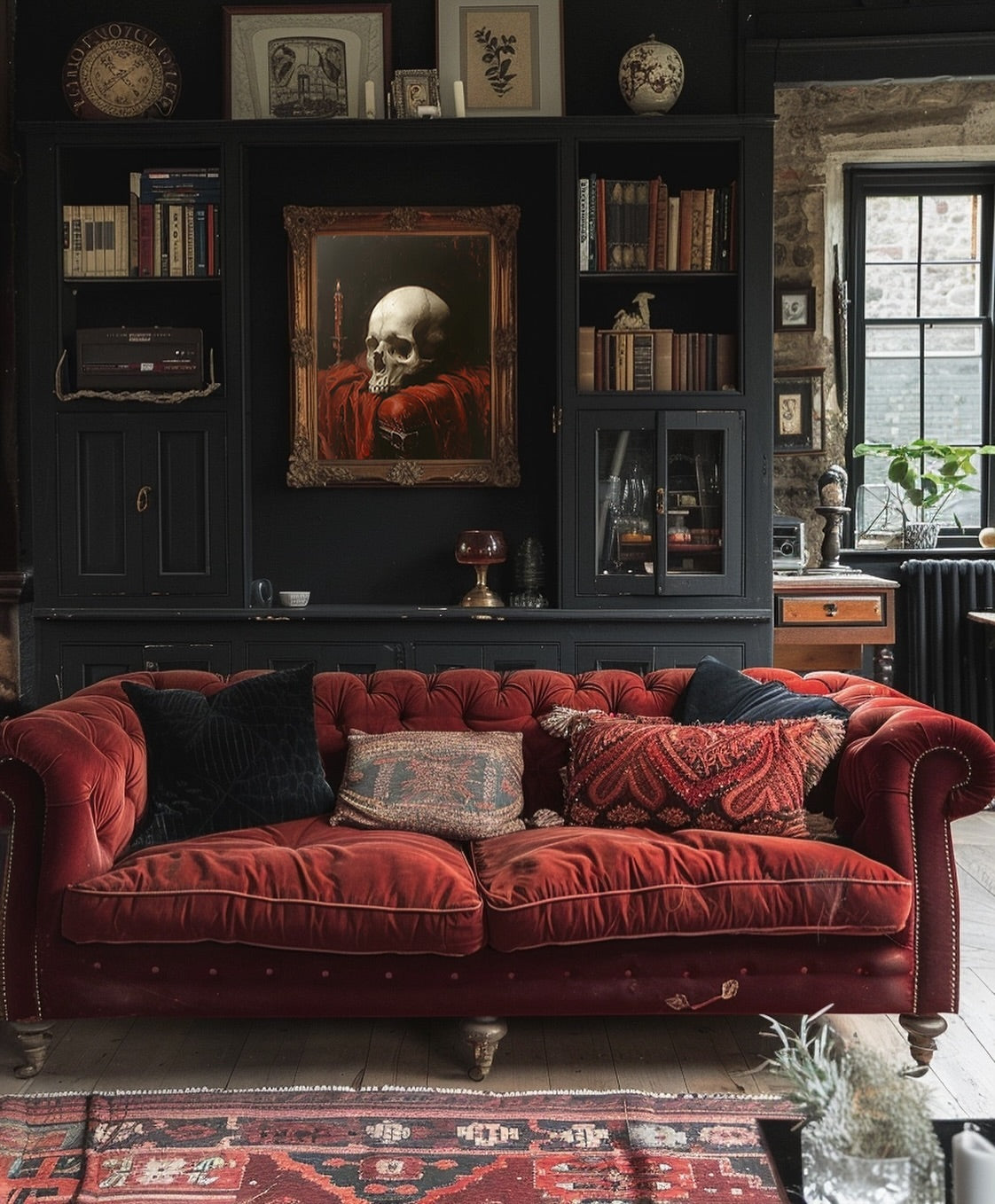 Dark Gothic Occult Home Decor Old Town Magick