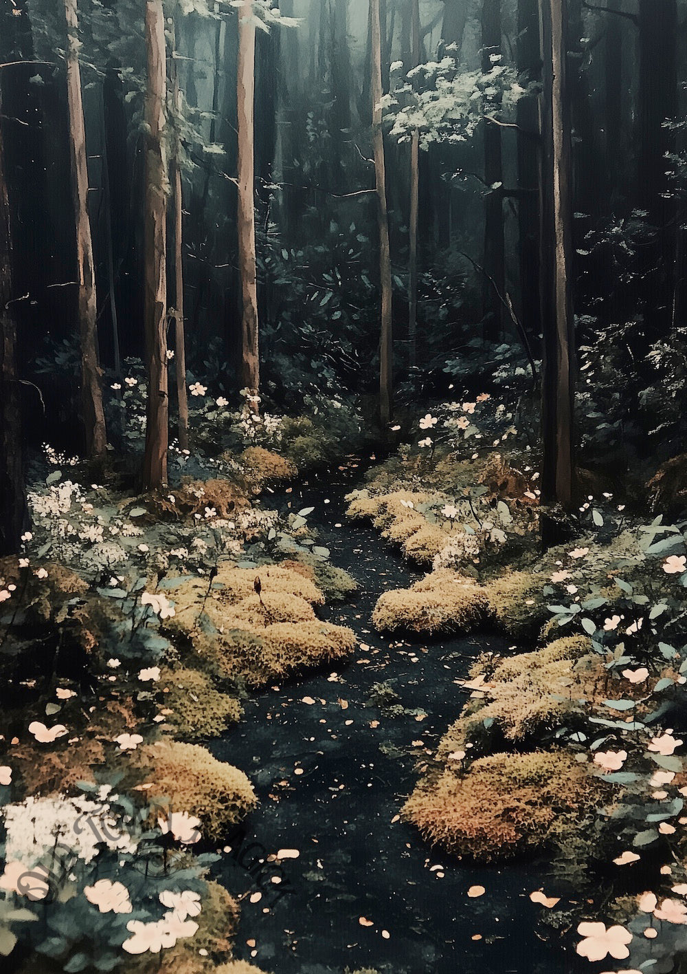 Enchanted Forest Floor Wall Art Print