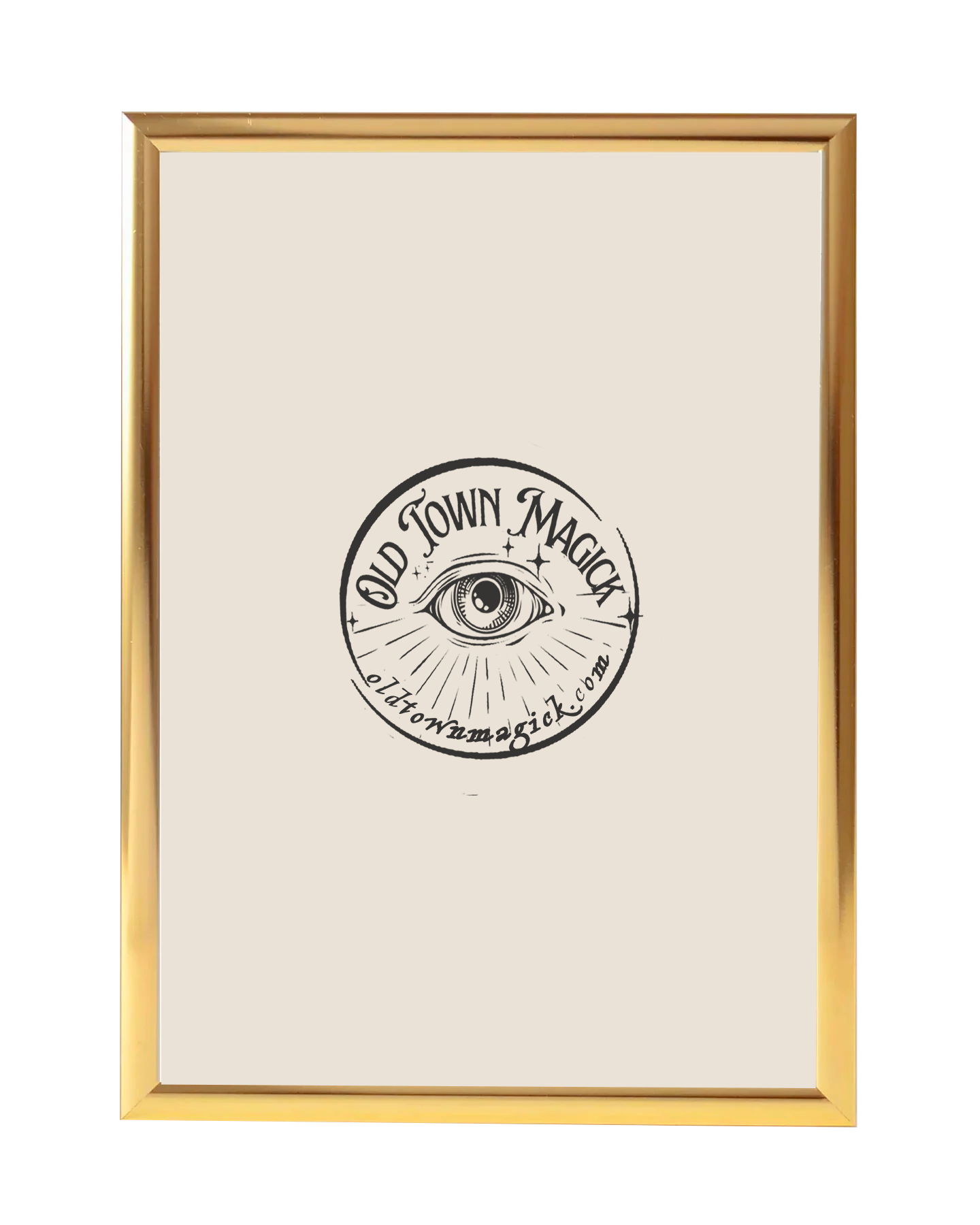 Premium Metallic Gold Picture Frame