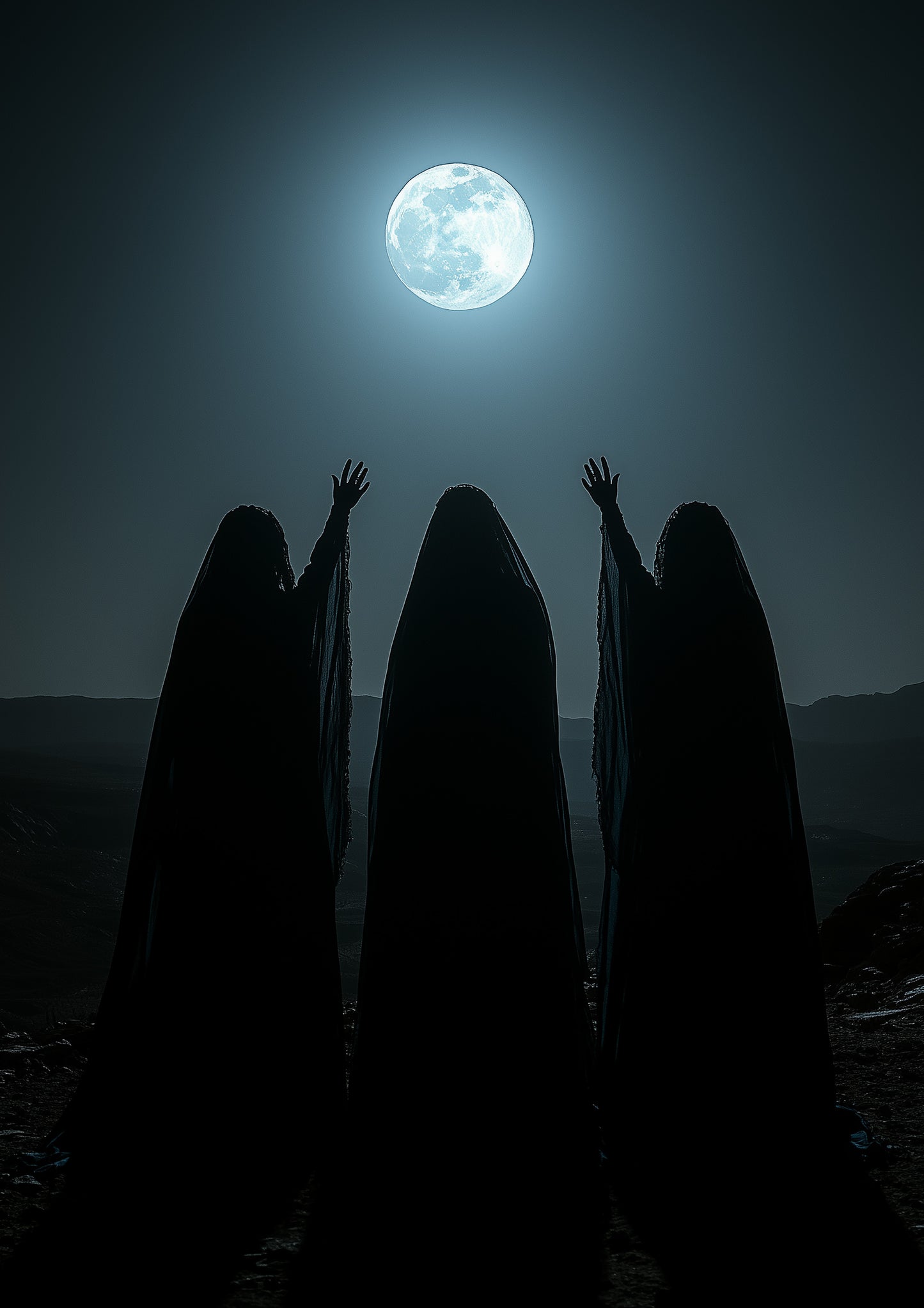 The Witches Moon Wall Art Print - Old Town Magick