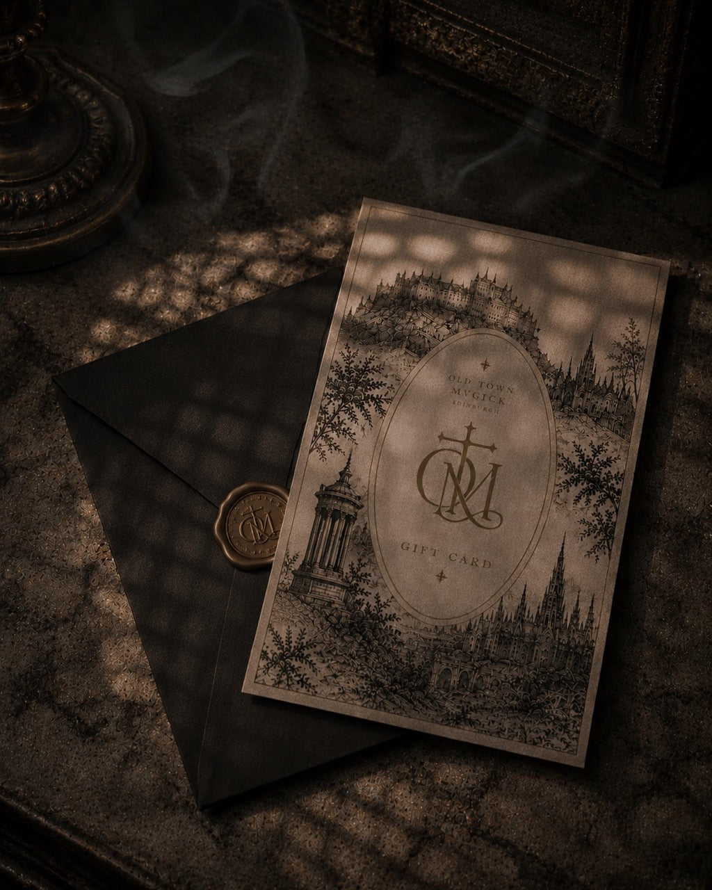 Old Town Magick Gift Voucher – Gothic Home Decor & Art Print Gift Card