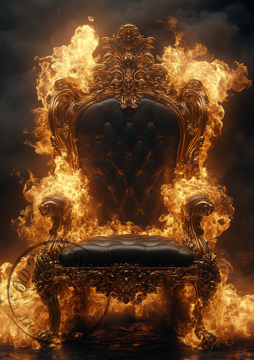 Throne On Fire - Old Town Magick