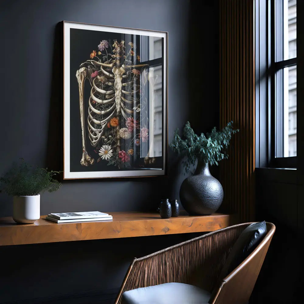 Between Two Lungs Occult Esoteric Wall Art Print