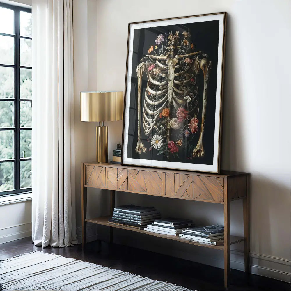 Between Two Lungs Occult Esoteric Wall Art Print