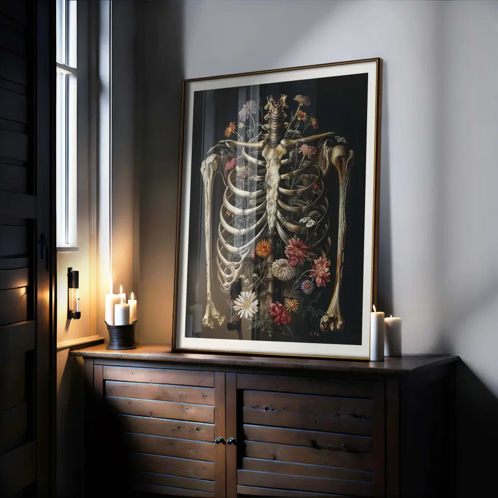 Between Two Lungs Occult Esoteric Wall Art Print