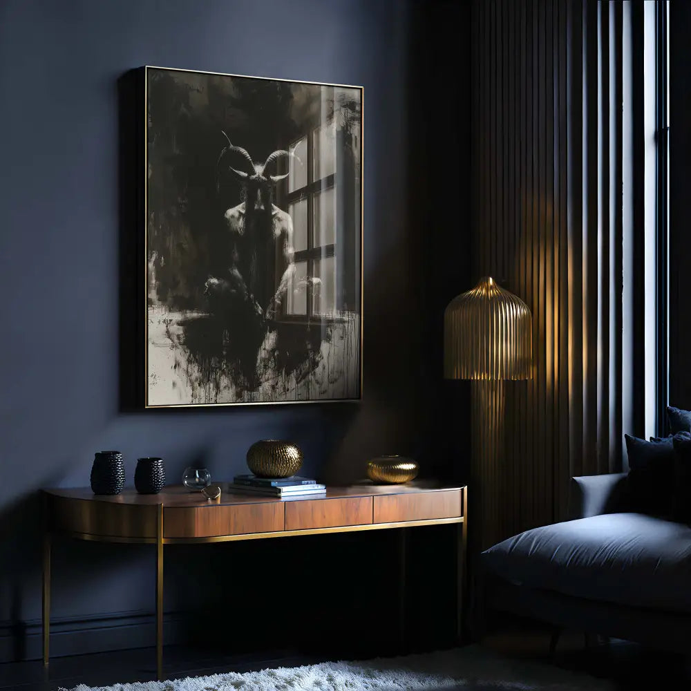 Dark Rising Occult Esoteric Wall Art Print