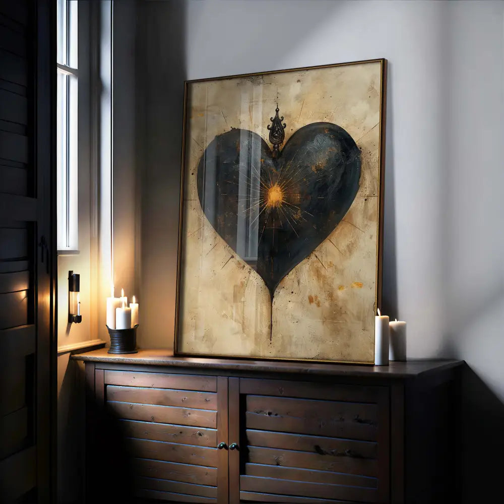 Heartthrob Occult Esoteric Wall Art Print