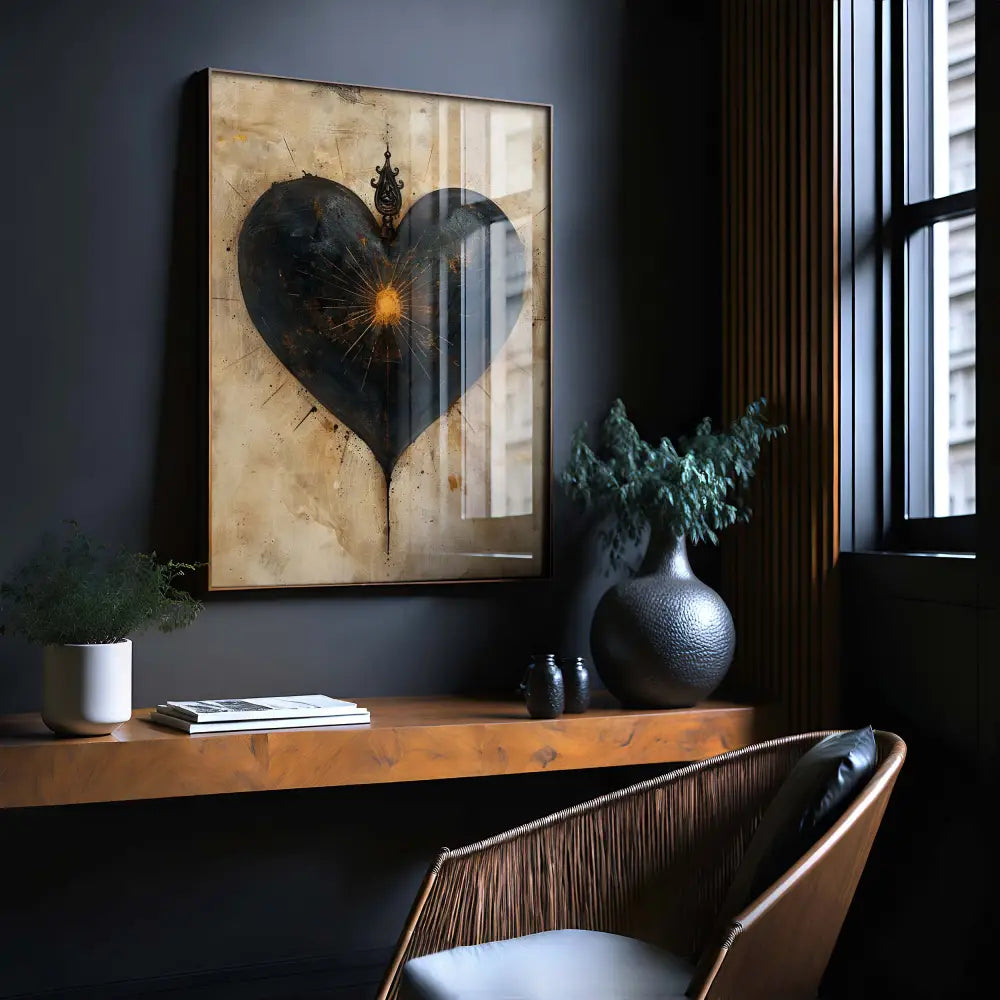 Heartthrob Occult Esoteric Wall Art Print