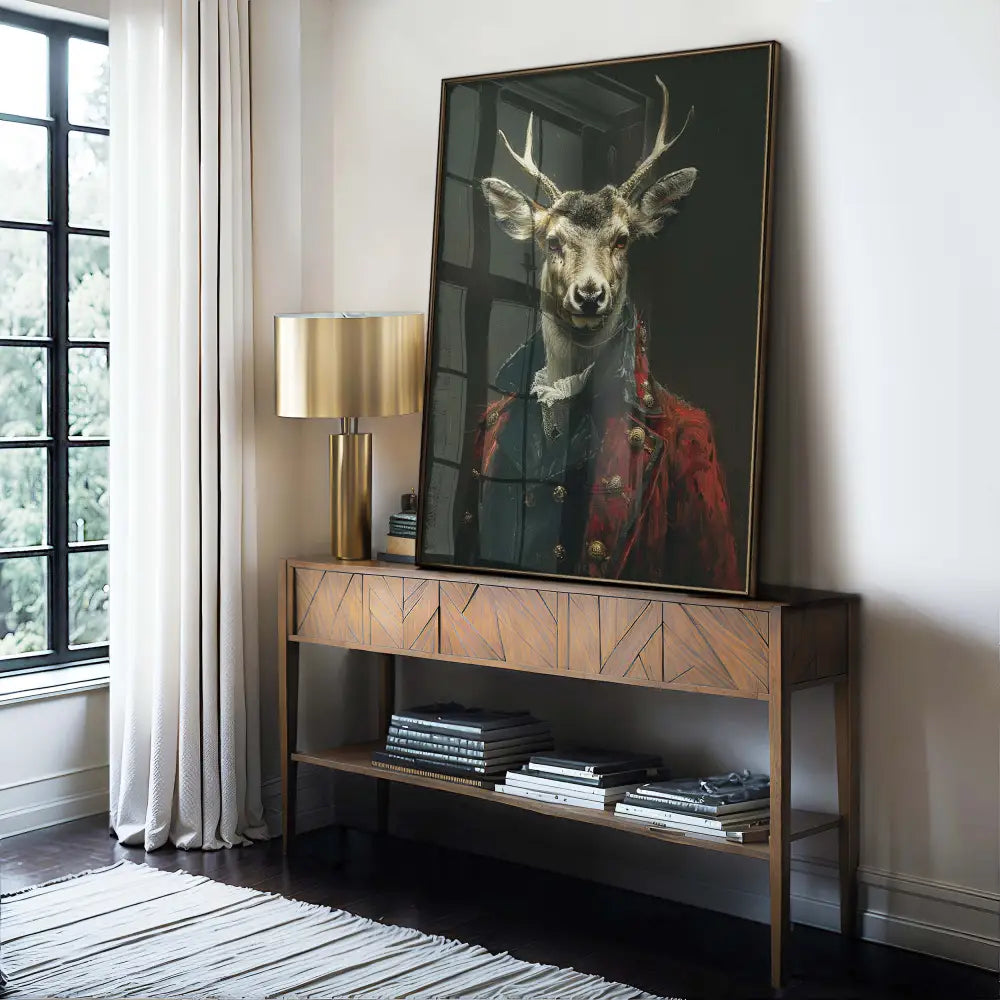 Mr Jones Stag Occult Esoteric Wall Art Print