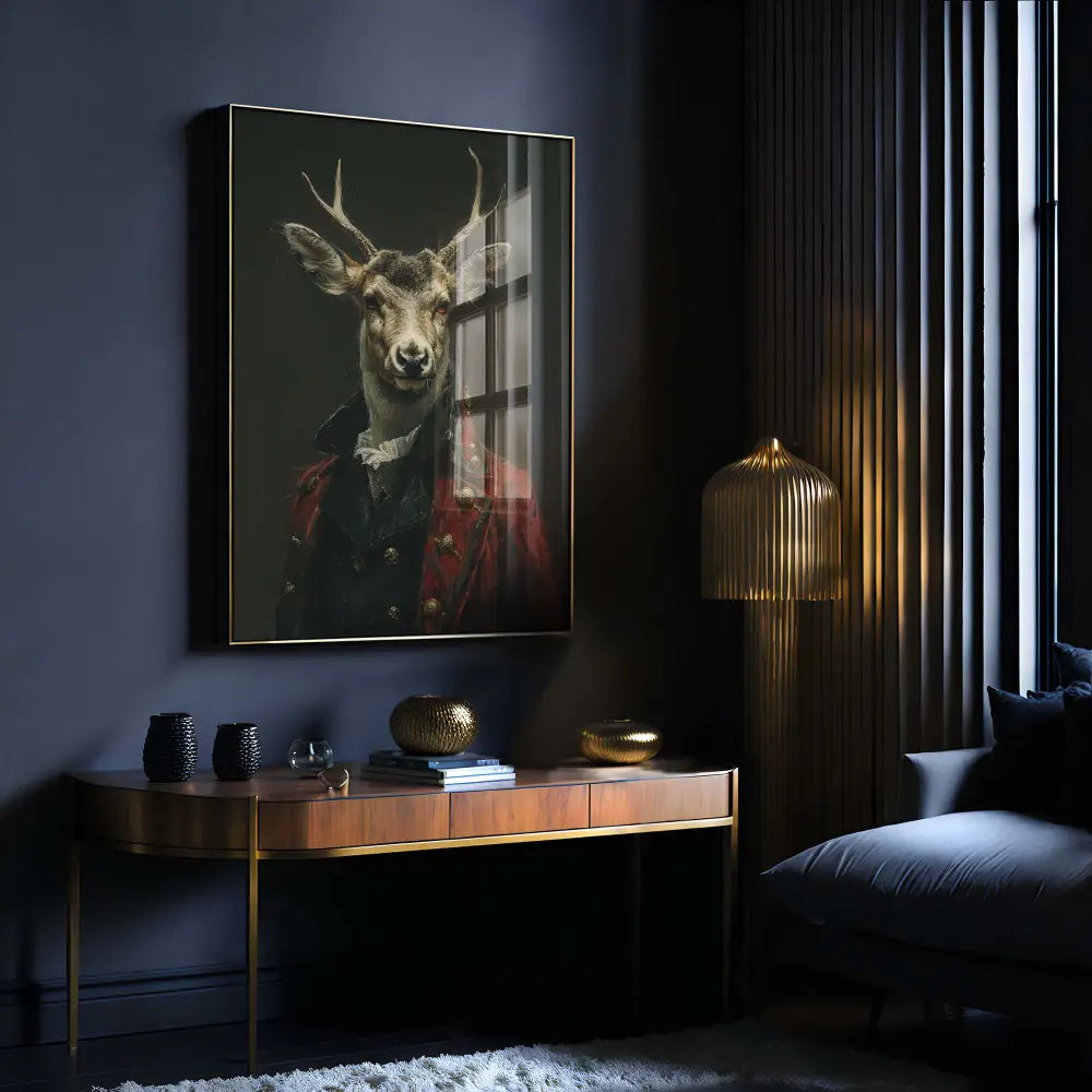 Mr Jones Stag Occult Esoteric Wall Art Print