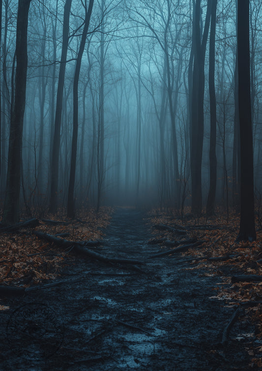 Dark Woods Wall Art Print