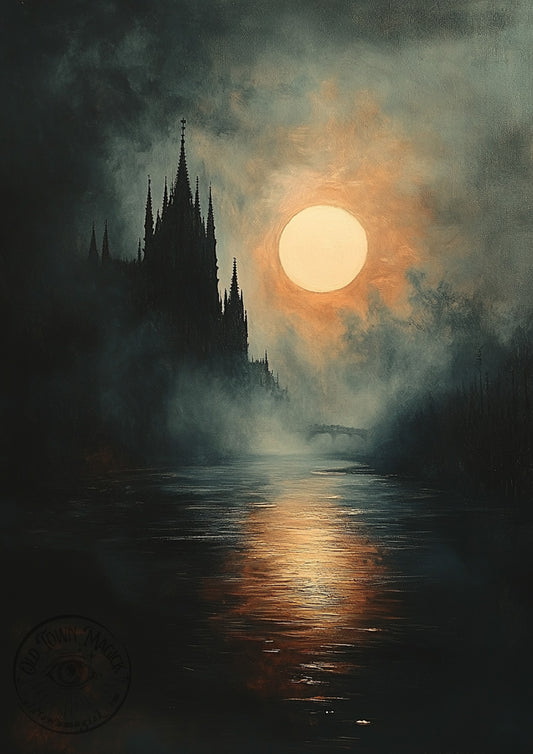 Moonscape Wall Art Print