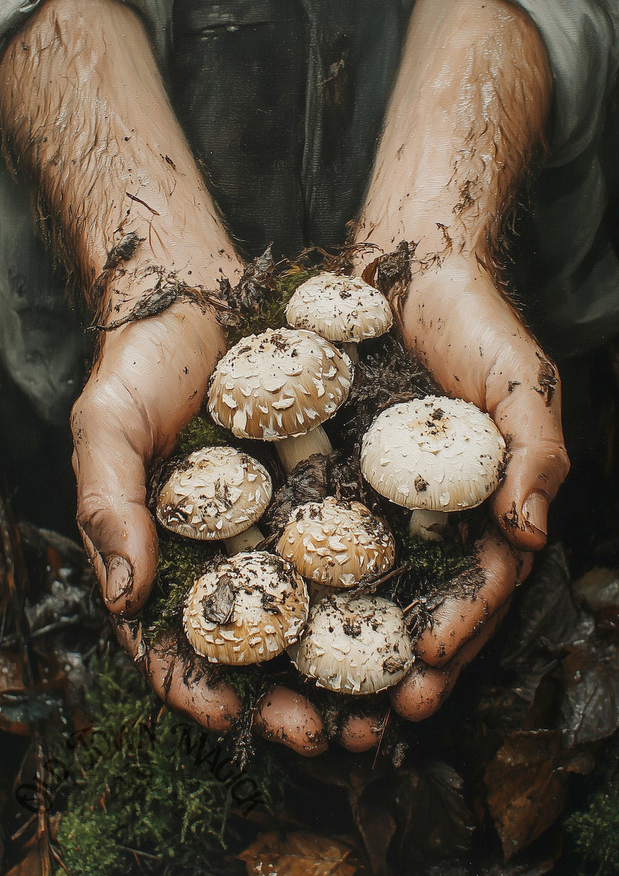 Vintage Mushroom Art: Natural History Prints for Characterful Interiors
