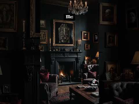 Dark Academia Aesthetic Interior Style | Old Town Magick #darkacademia #autumnaesthetic #halloween