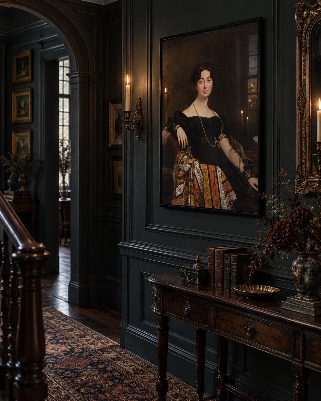 Dark Hallway Decor & Atmospheric Entrance Objects