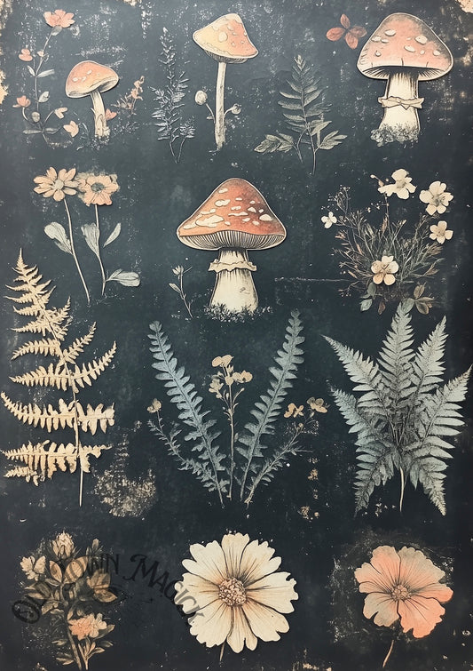 Mystic Fungi Wall Art Print