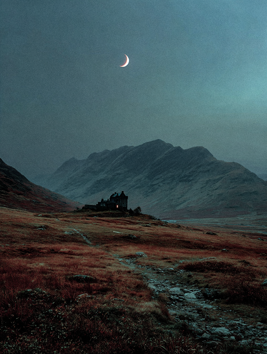 Across The Glen Wall Art Print - Old Town Magick