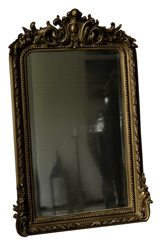 Antique Mirror, Giltwood Baroque