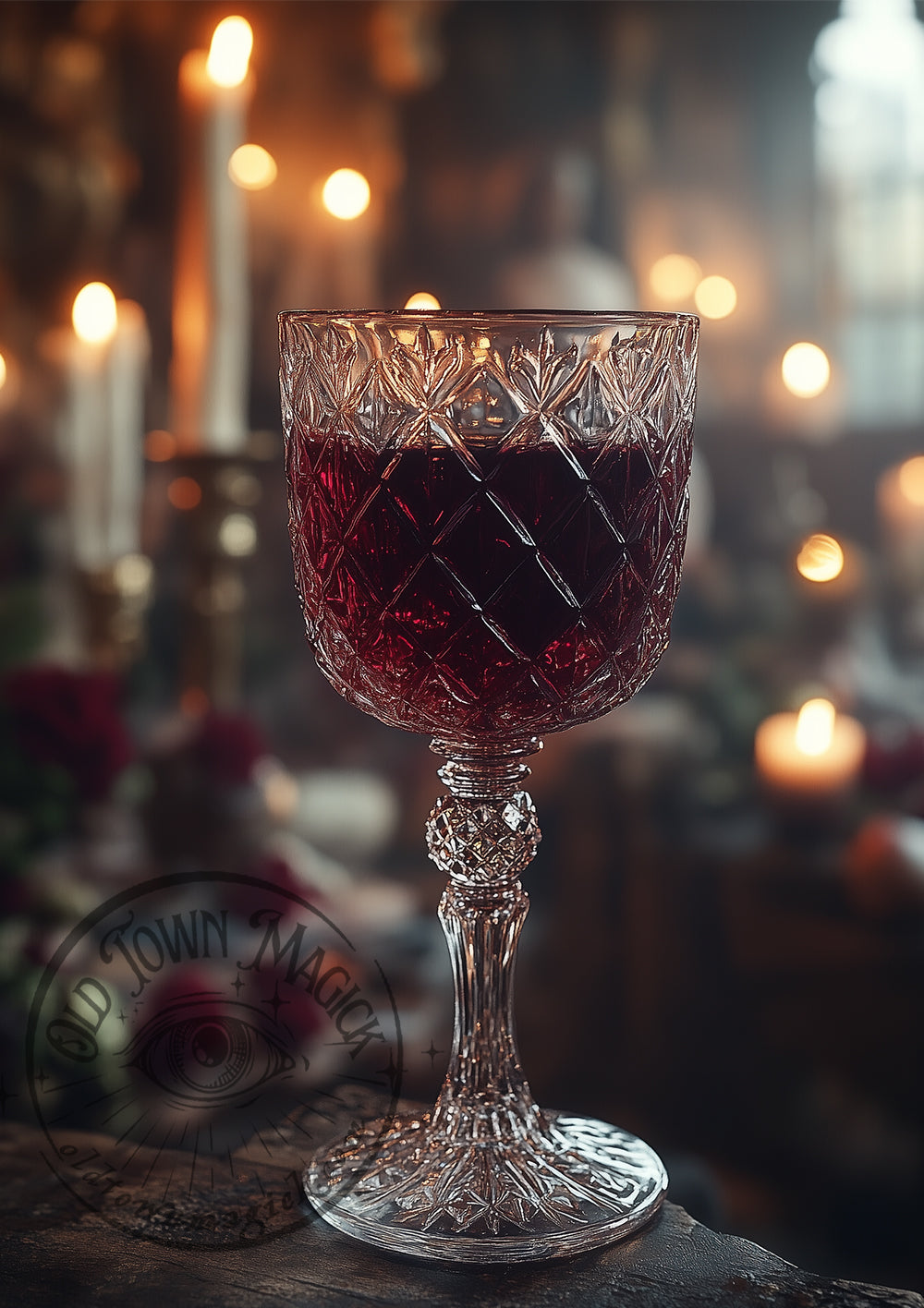 Chalice of Life – Sacred Ritual Cup – Esoteric Wall Art Print
