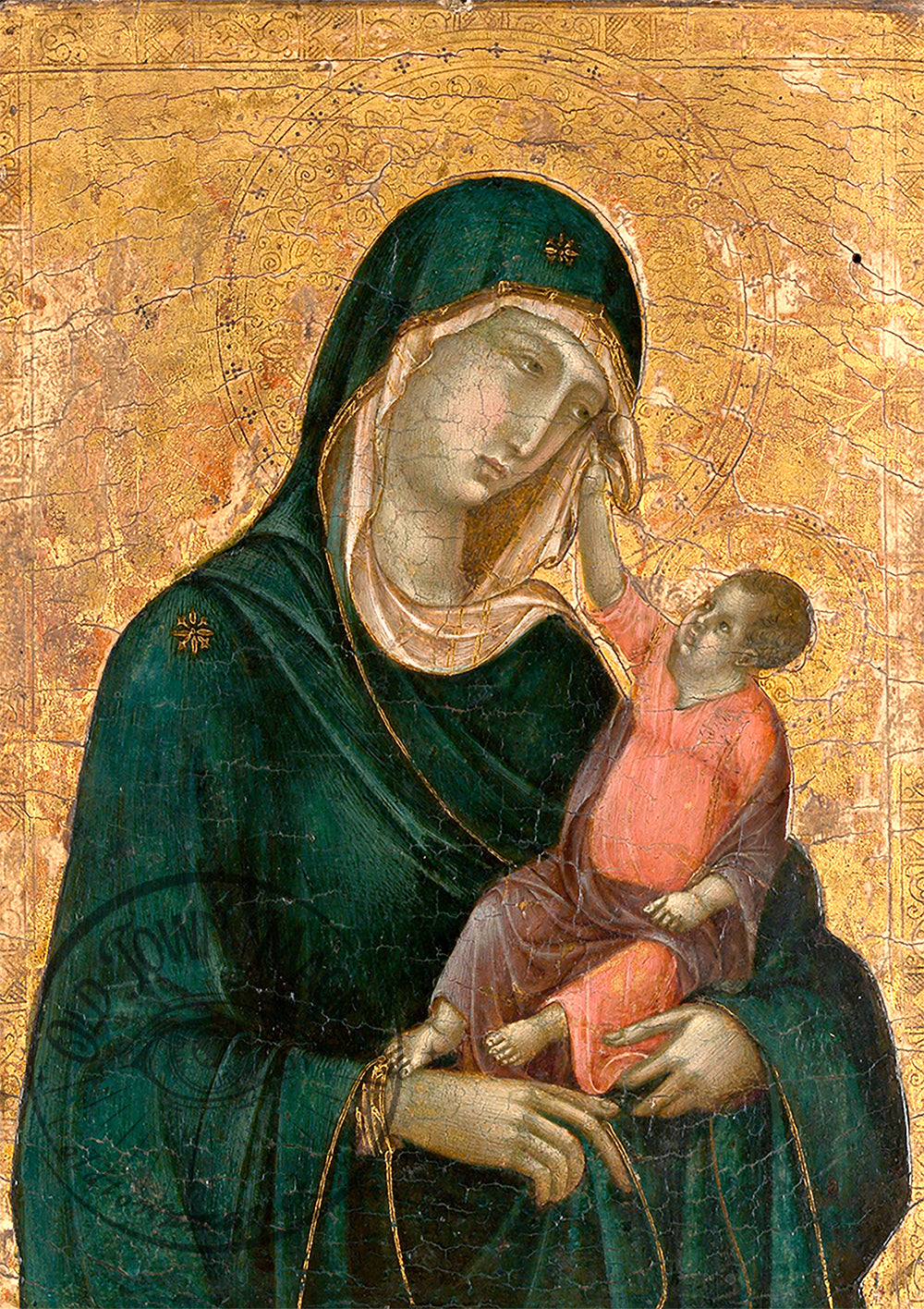 Madonna and Child – Renaissance Religious Painting – Sacred Art Wall Art Print