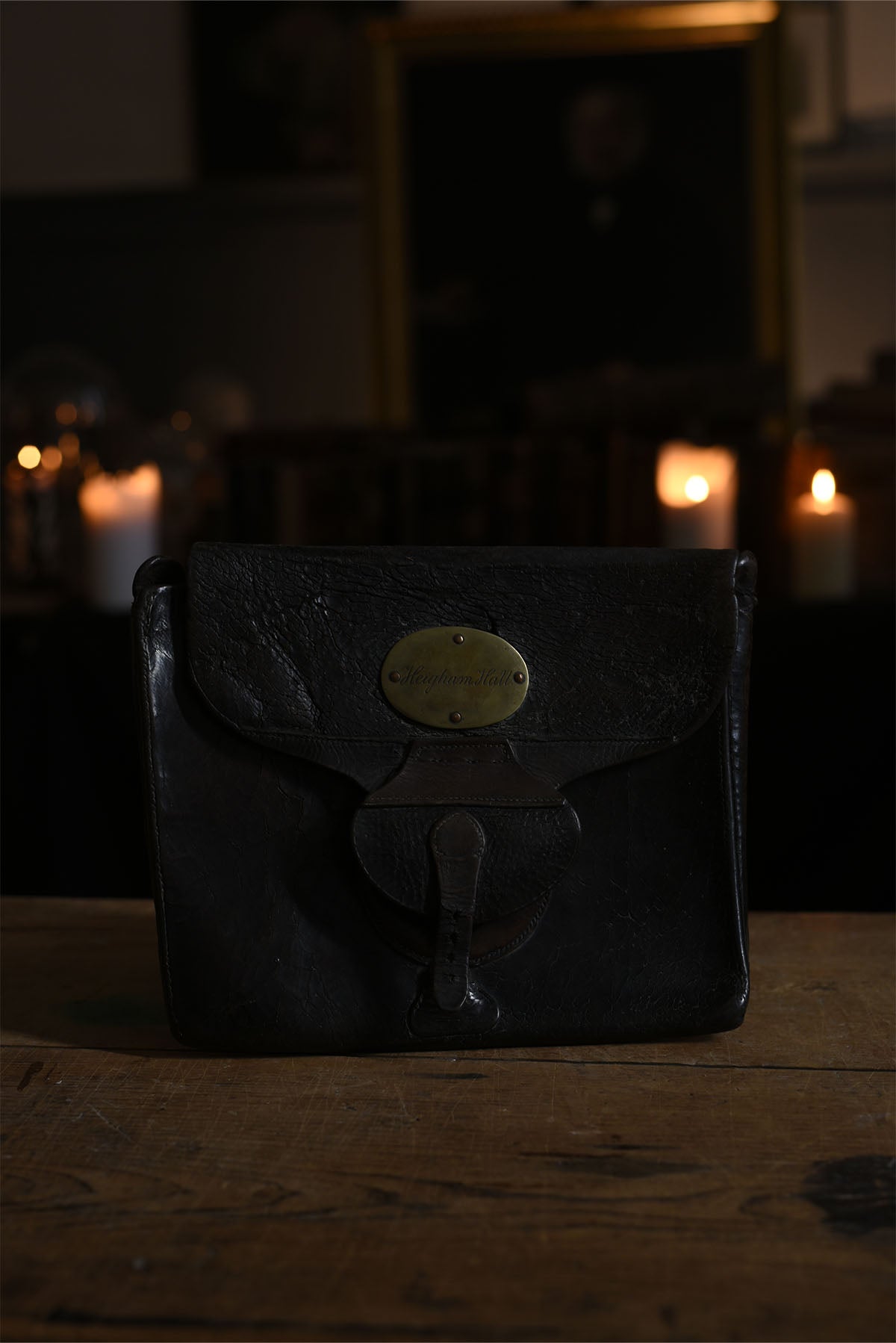 Victorian Leather Dispatch Case from Heigham Hall – Antique Travel Case - Old Town Magick
