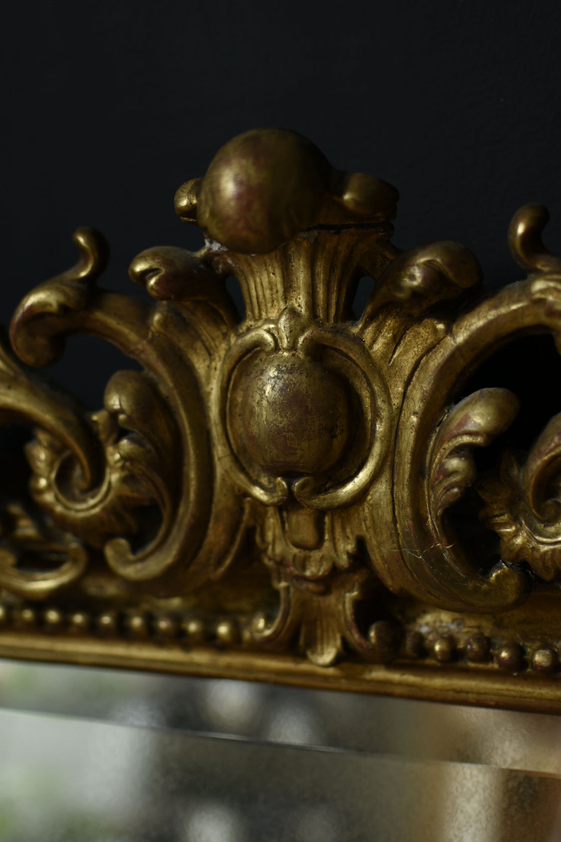 Antique Style Giltwood Rococo Mirror – Ornate Louis XV Wall Mirror - Old Town Magick
