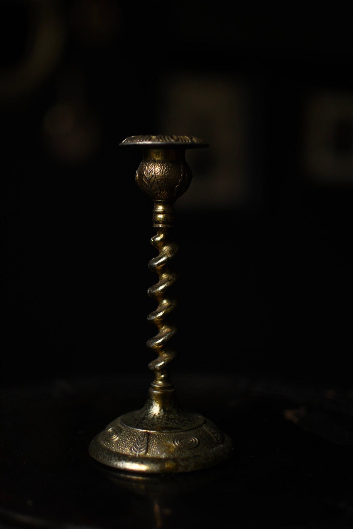 Miniature Candlestick Holder – Small Decorative Candle Holder - Old Town Magick