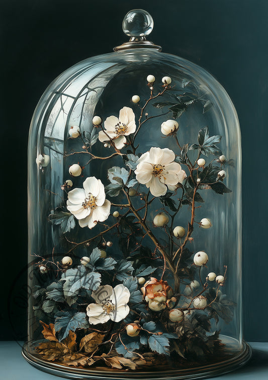 Winter Berries In Belljar