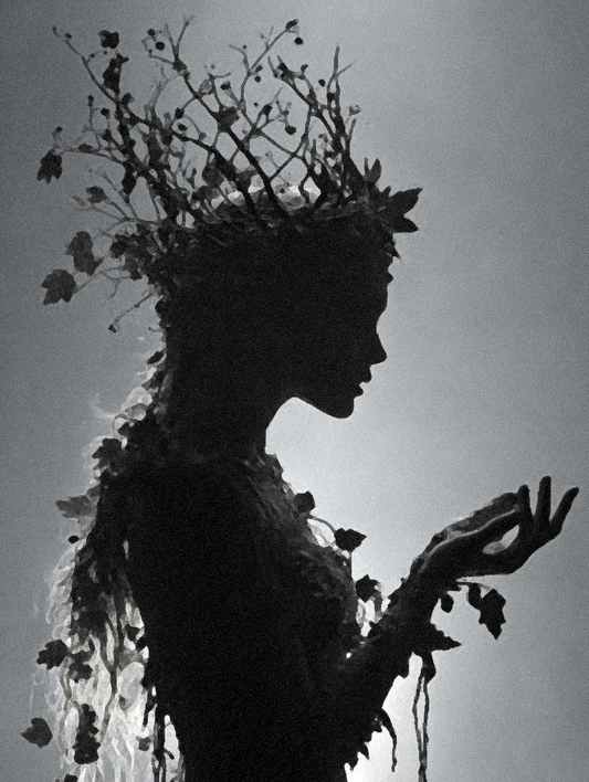 Woodland Nympth Wall Art Print