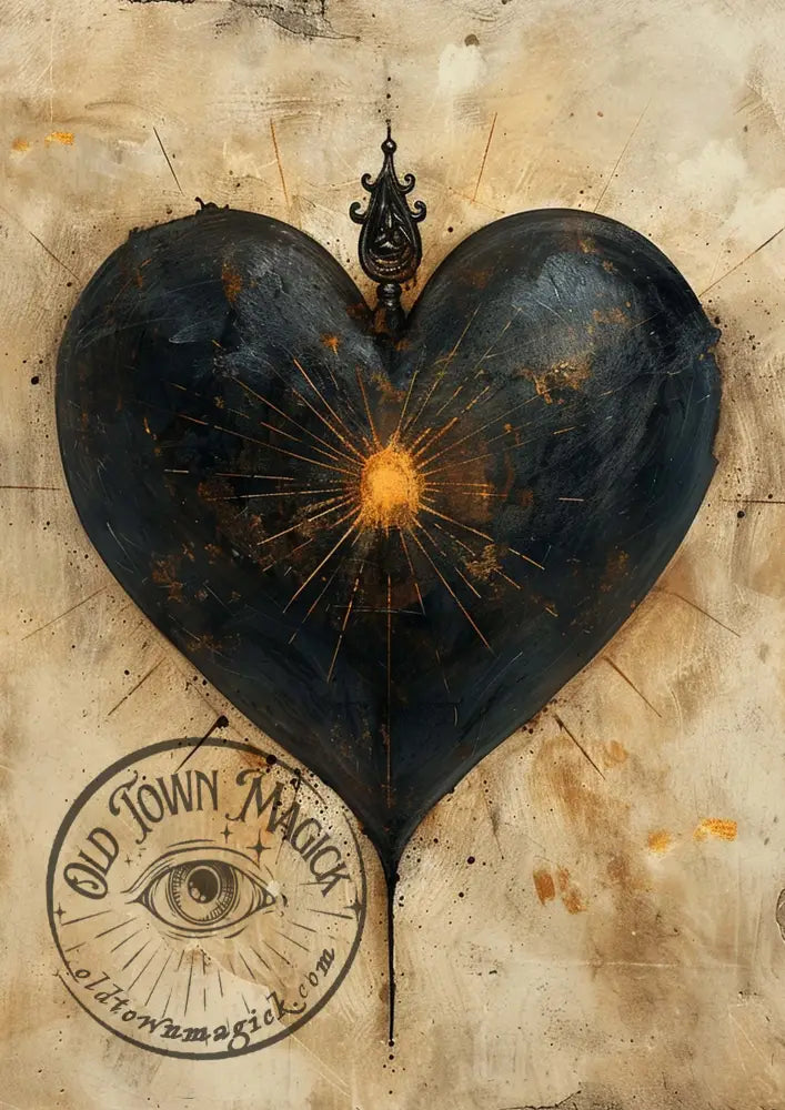 Heartthrob Occult Esoteric Wall Art Print